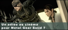 Dossier - Mike De Luca : Un adieu au cinma pour Metal Gear Solid ?