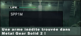 Dossier - Une arme indite trouve dans MGS 2 !