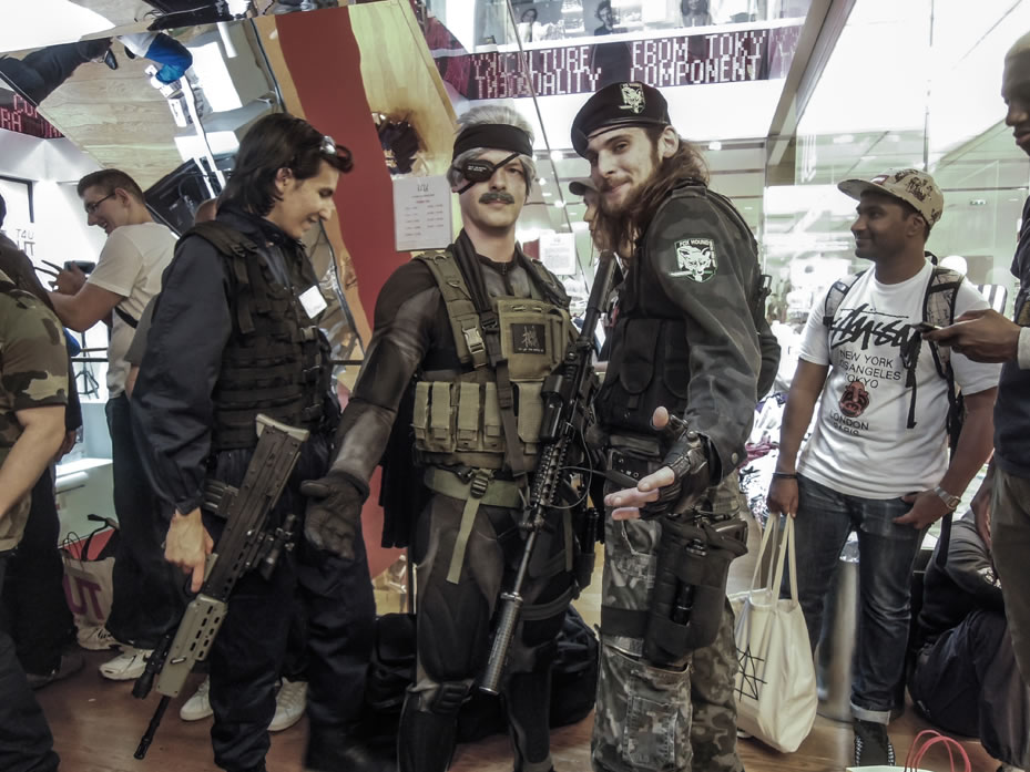 Photos des 25 ans de Metal Gear  Paris