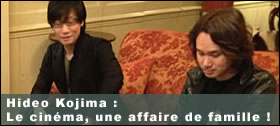 Dossier - Hideo Kojima : Le cinma, une affaire de famille !