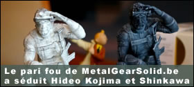 Dossier - Le pari fou de MGS.be a sduit Hideo Kojima