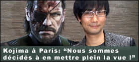 Dossier - Hideo Kojima  Paris: Nous sommes dcids  leur en mettre plein la vue !