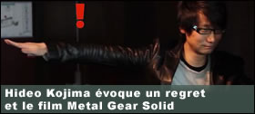Dossier - Hideo Kojima voque un regret et le film Metal Gear Solid