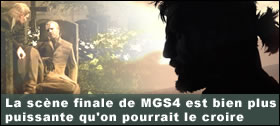 Dossier - La scne finale de Metal Gear Solid 4 est bien plus puissante qu'on pourrait le croire