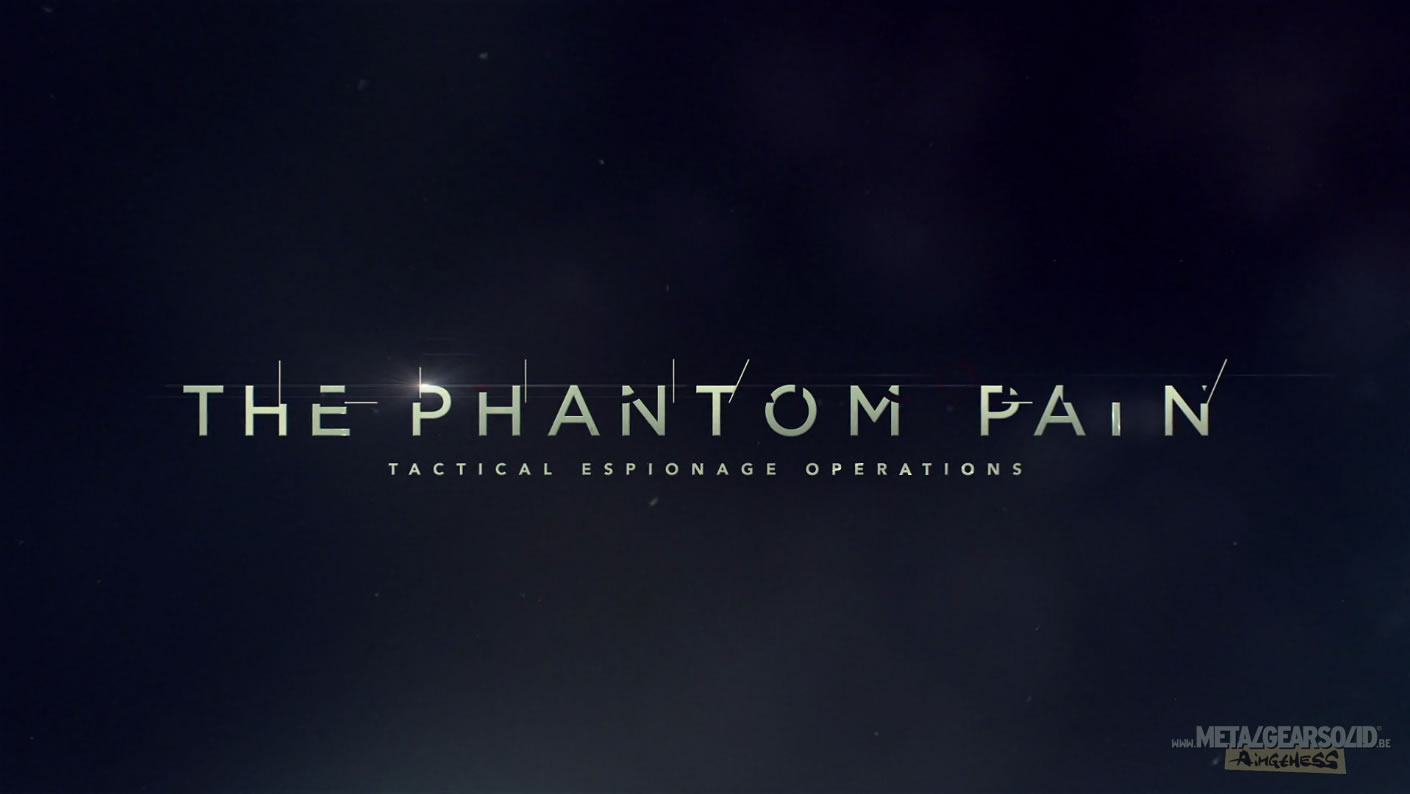 E3 2015 : Notre galerie d'images des trailers de Metal Gear Solid V : The Phantom Pain