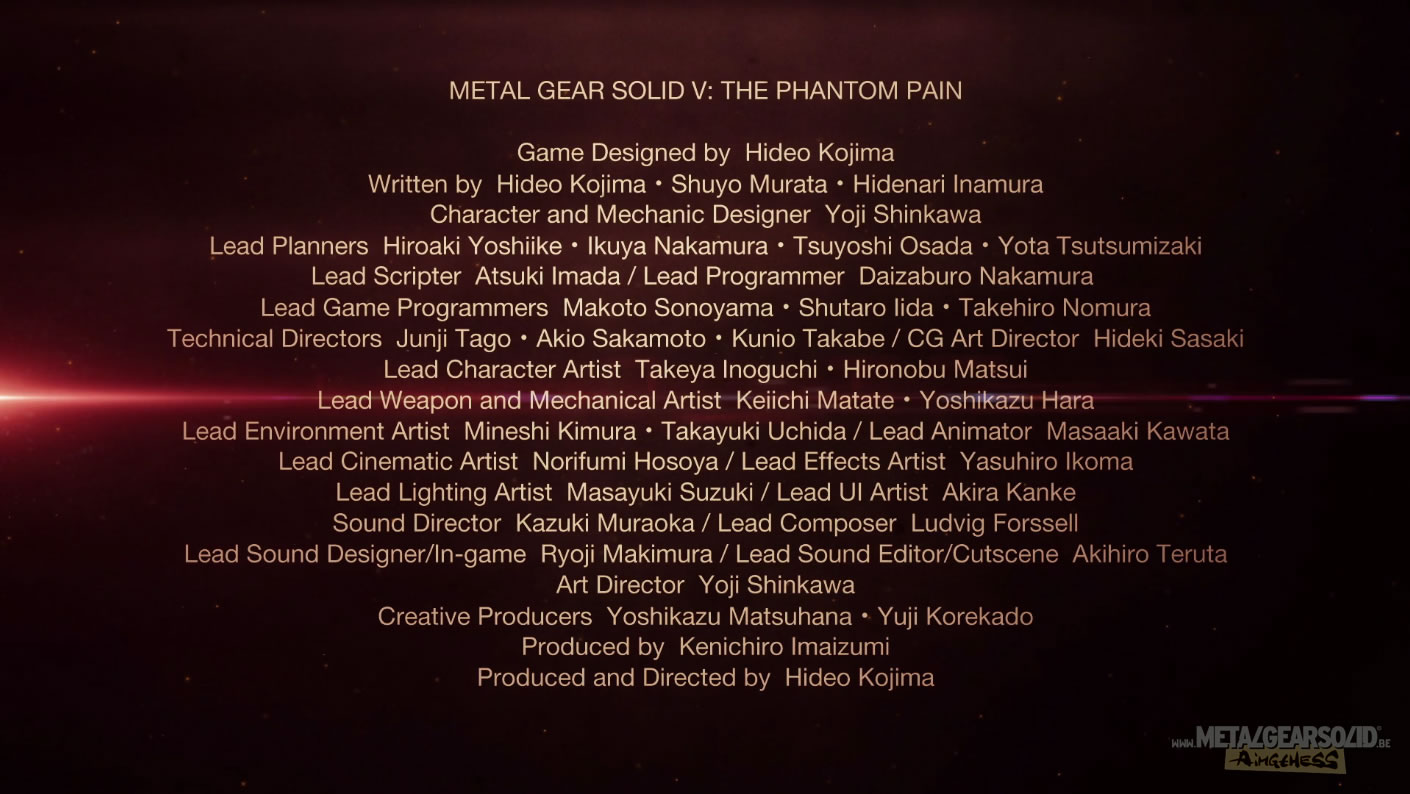 E3 2015 : Notre galerie d'images des trailers de Metal Gear Solid V : The Phantom Pain