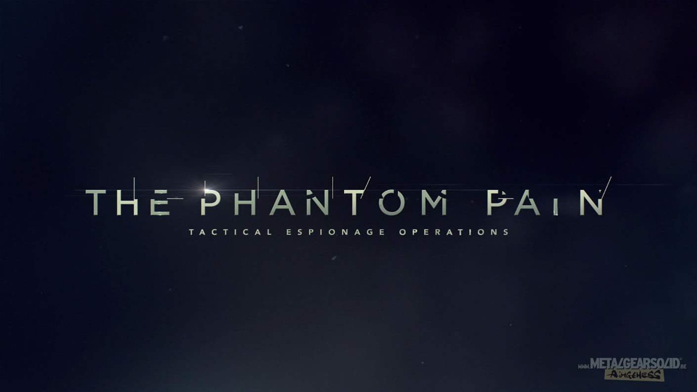 E3 2015 : Notre galerie d'images des trailers de Metal Gear Solid V : The Phantom Pain