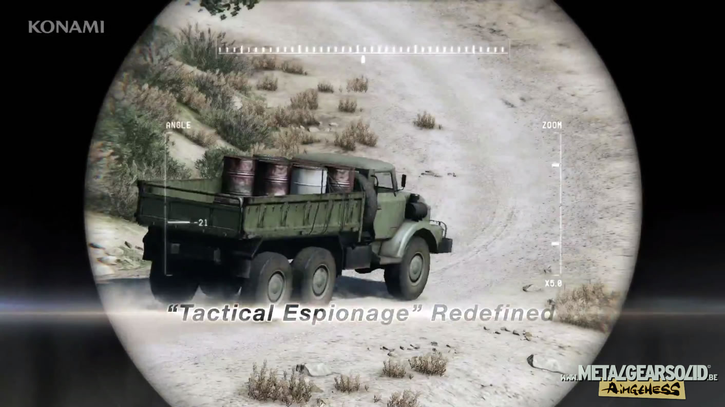 Analyse du trailer de Metal Gear Solid V : The Phantom Pain - E3 2013