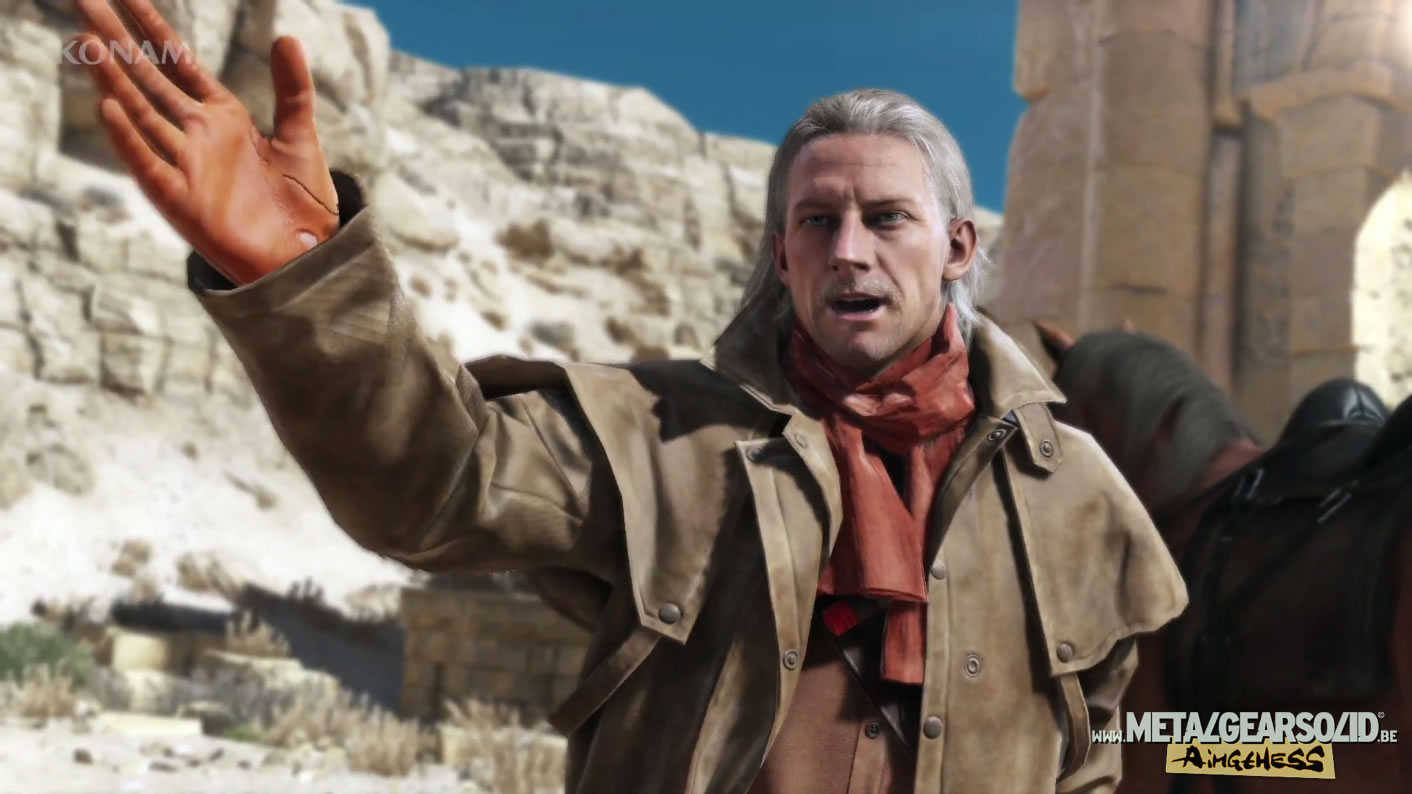 Metal Gear Solid V - Troy Baker : Revolver Ocelot, cest lui !