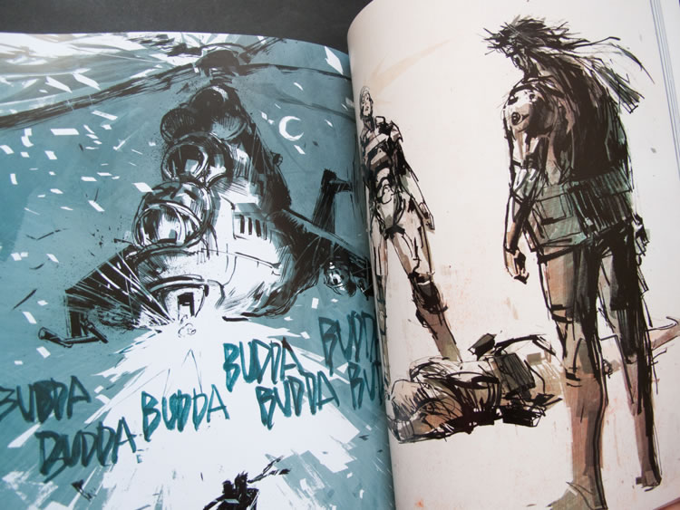 Ashley Wood livre artbook Metal Gear Solid