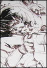 Ashley Wood dessin original Metal gear Solid