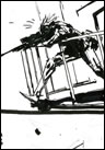 Ashley Wood dessin original Metal gear Solid