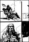 Ashley Wood dessin original Metal gear Solid