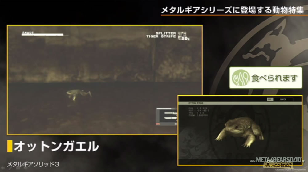 Kojima Station : Les animaux dans Metal Gear (Solid)