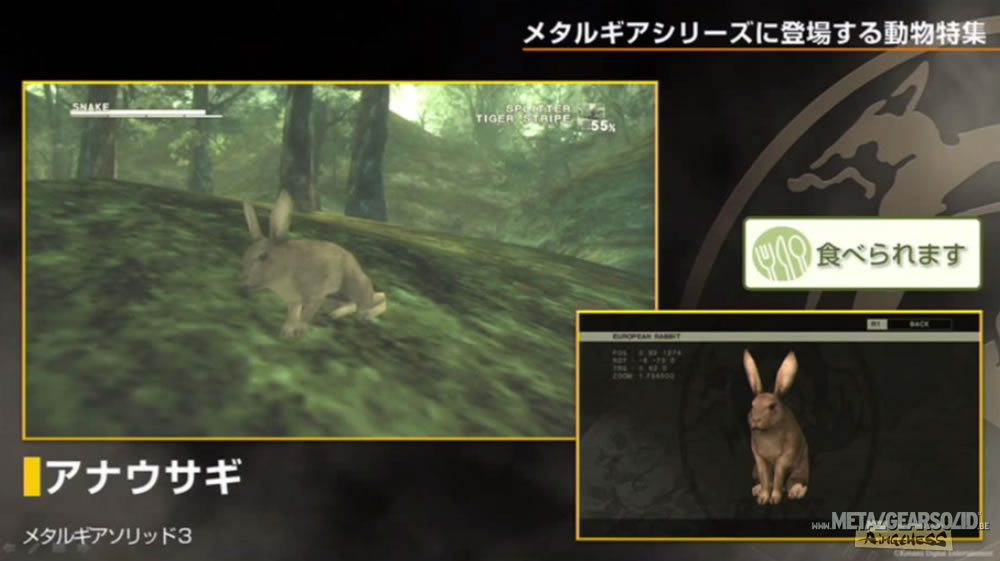 Kojima Station : Les animaux dans Metal Gear (Solid)