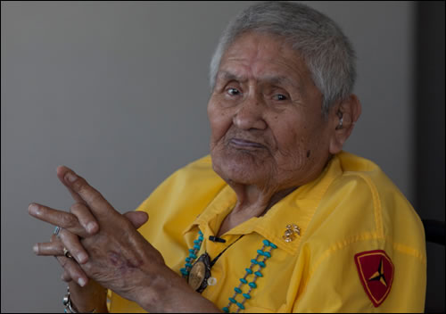 Dcs du dernier Navajo  l'origine des Code Talkers Chester Nez