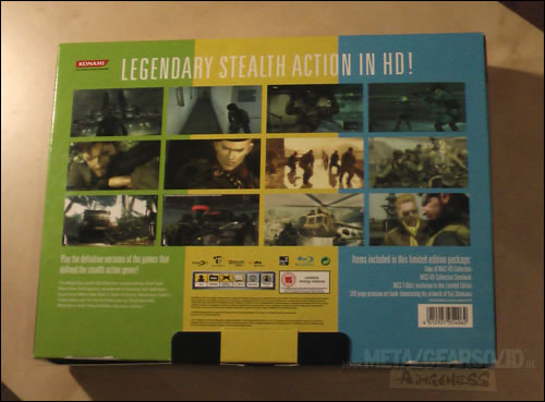 Collector Metal Gear Solid HD Collection amricain et europen