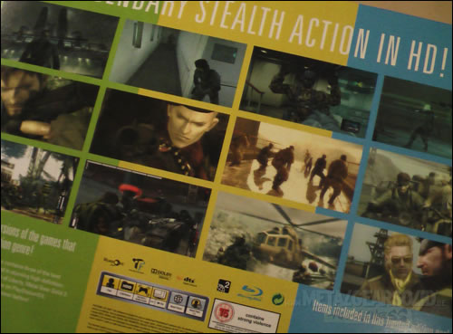 Collector Metal Gear Solid HD Collection amricain et europen