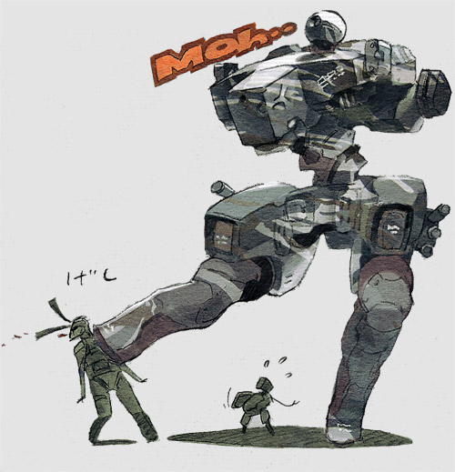 Metal Gear Solid 4 Fanart Moh