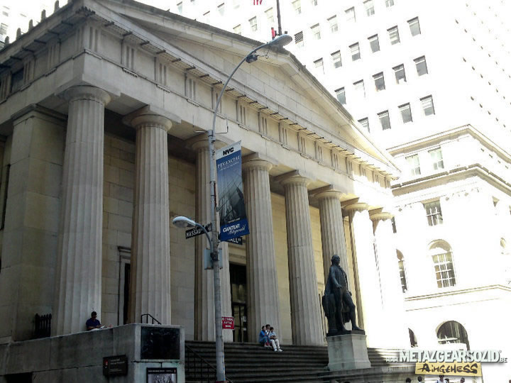 Federal Hall New York Metal Gear Solid 2 MetalGearSolidBe