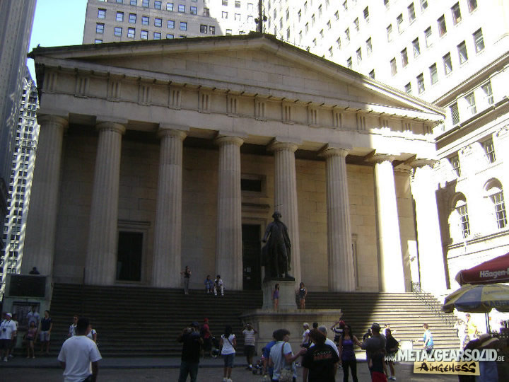 Federal Hall New York Metal Gear Solid 2 MetalGearSolidBe