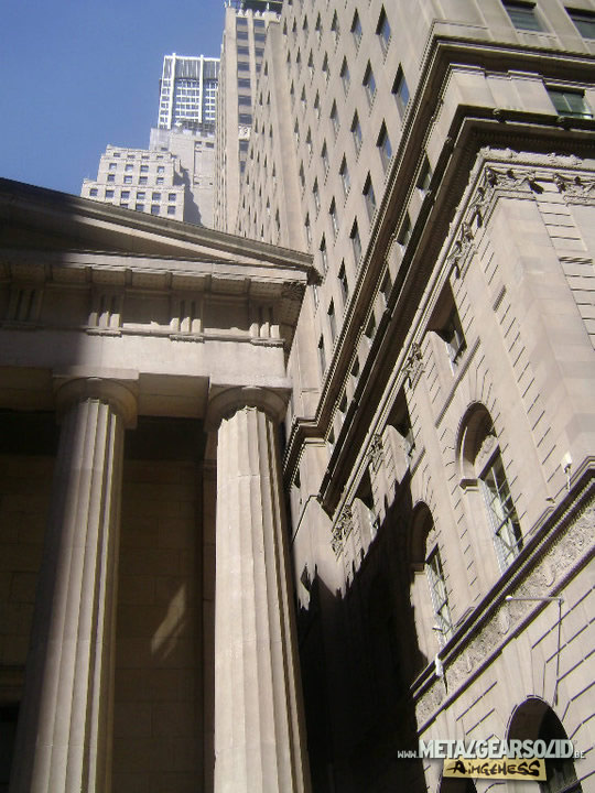 Federal Hall New York Metal Gear Solid 2 MetalGearSolidBe