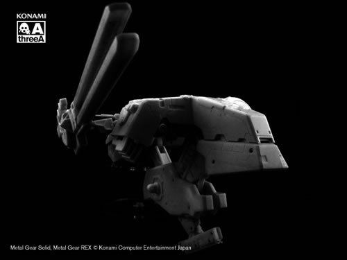 Figurine Metal Gear Rex par ThreeA et Kojima Productions