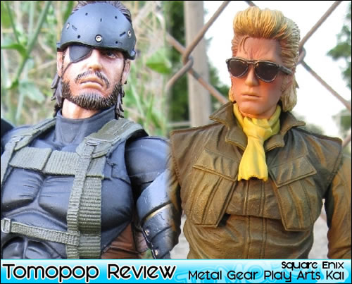 Figurines de Snake et Kazuhira Miller sur le grill