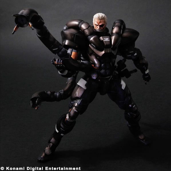 Figurine Play Arts Ka de Solidus Snake Metal Gear Solid 2