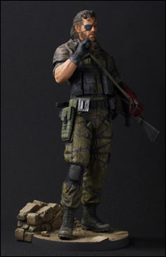 La statuette Gecco de Venom Snake en mille morceaux