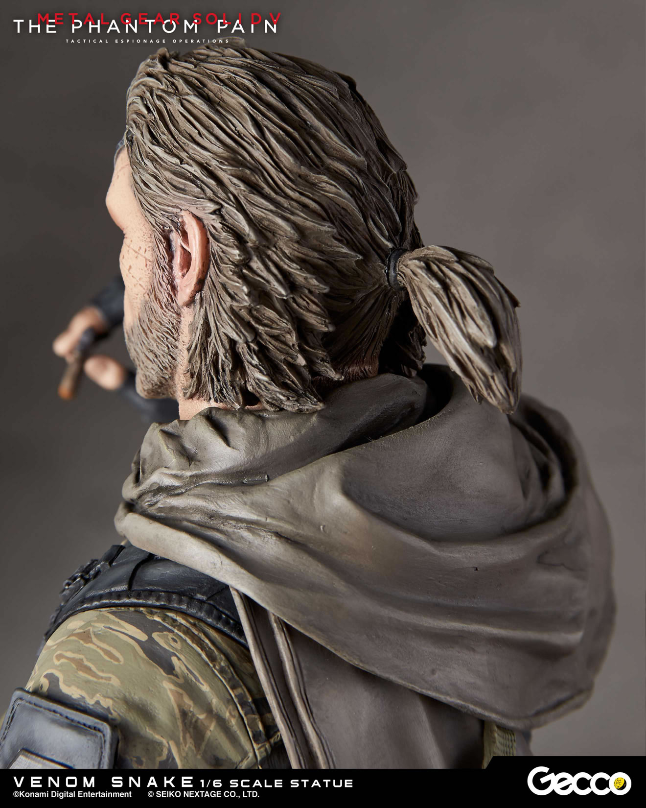 Des photos et une date pour les statuettes Gecco de Venom Snake et D.D.