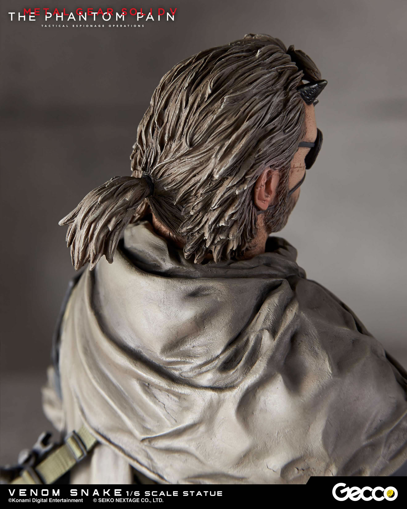 Des photos et une date pour les statuettes Gecco de Venom Snake et D.D.