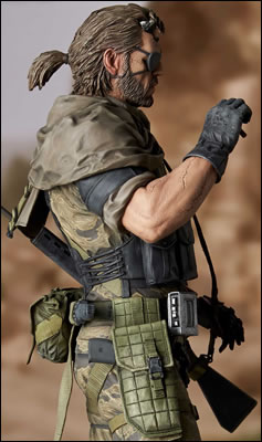 Des photos et une date pour les statuettes Gecco de Venom Snake et D.D.