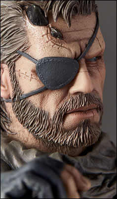 Des photos et une date pour les statuettes Gecco de Venom Snake et D.D.