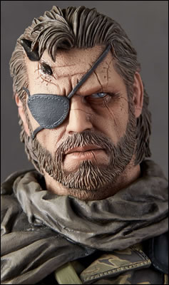 Des photos et une date pour les statuettes Gecco de Venom Snake et D.D.