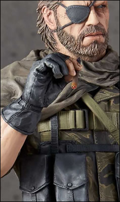 Des photos et une date pour les statuettes Gecco de Venom Snake et D.D.