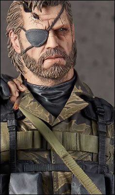 Des photos et une date pour les statuettes Gecco de Venom Snake et D.D.