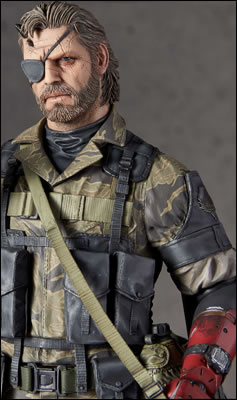 Des photos et une date pour les statuettes Gecco de Venom Snake et D.D.