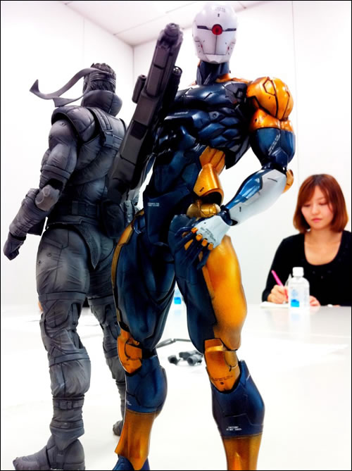 Gray Fox et Solid Snake en Figurine