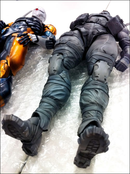 Gray Fox et Solid Snake en Figurine