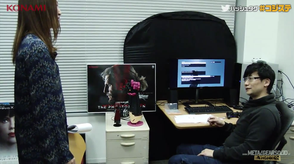 Hideo Kojima fait le point sur les enregistrements de Metal Gear Solid V : The Phantom Pain