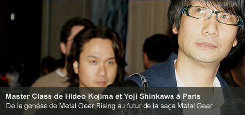 Master Class Hideo Kojima et Yoji Shinkawa  Paris