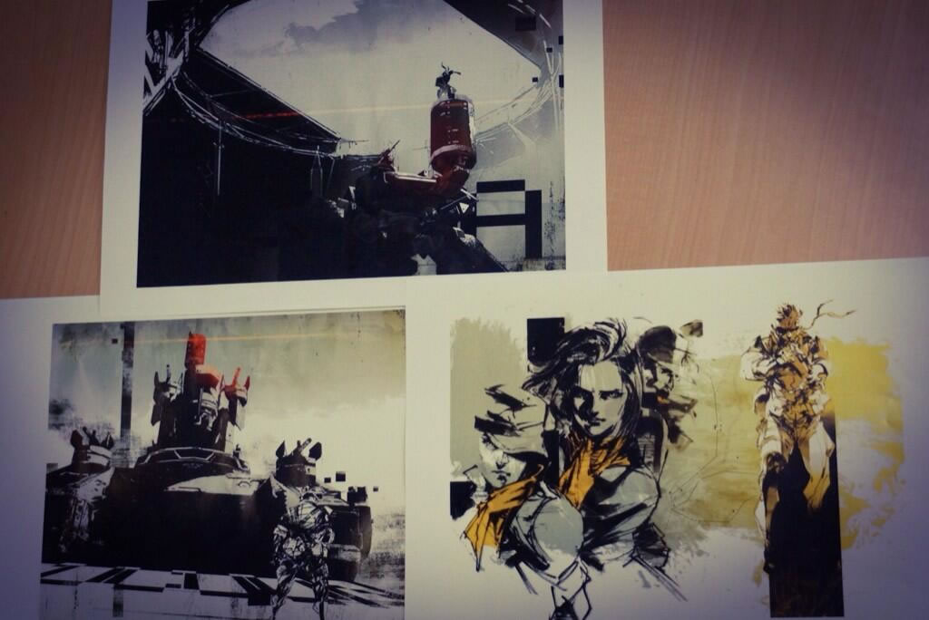 Deux illustrations indites de Yoji Shinkawa pour le roman collector de Metal Gear Solid V : Ground Zeroes