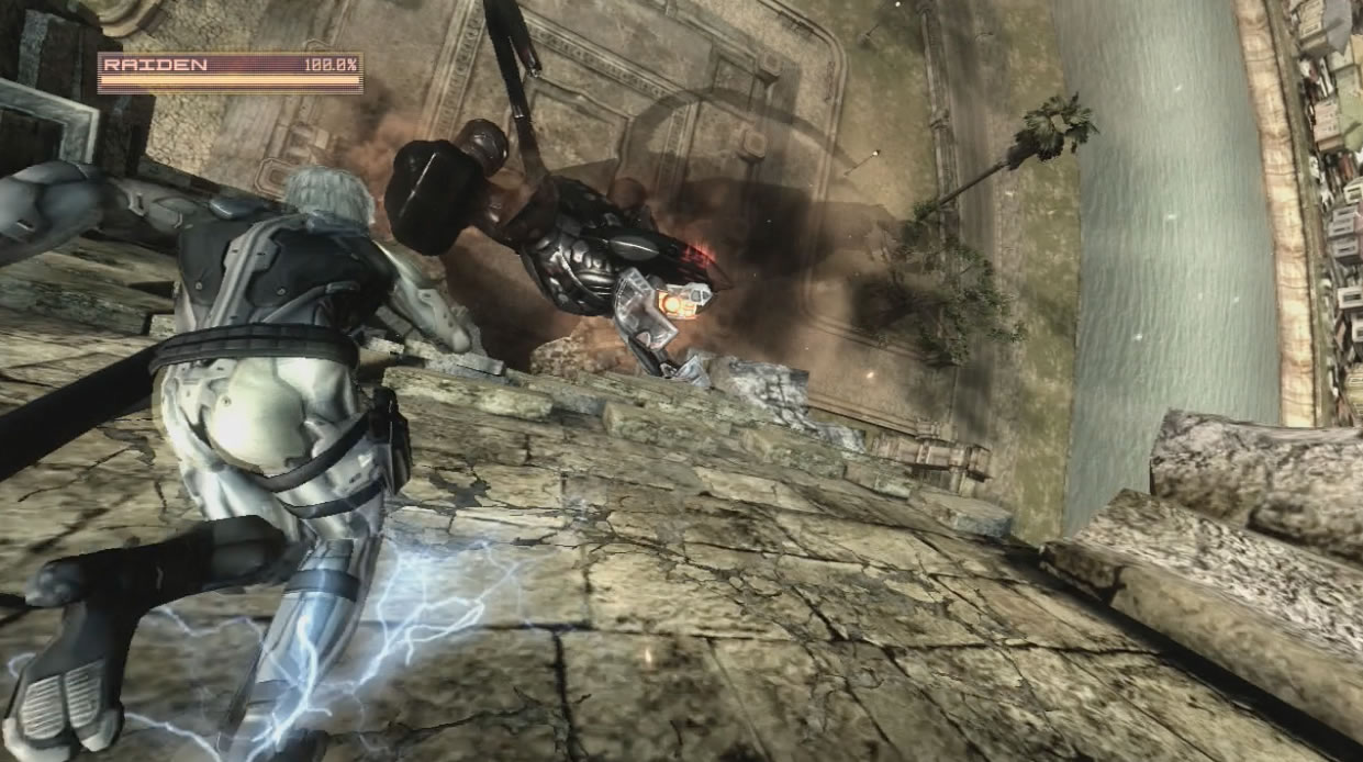 Une douzaine dimages pour Metal Gear Rising Revengeance