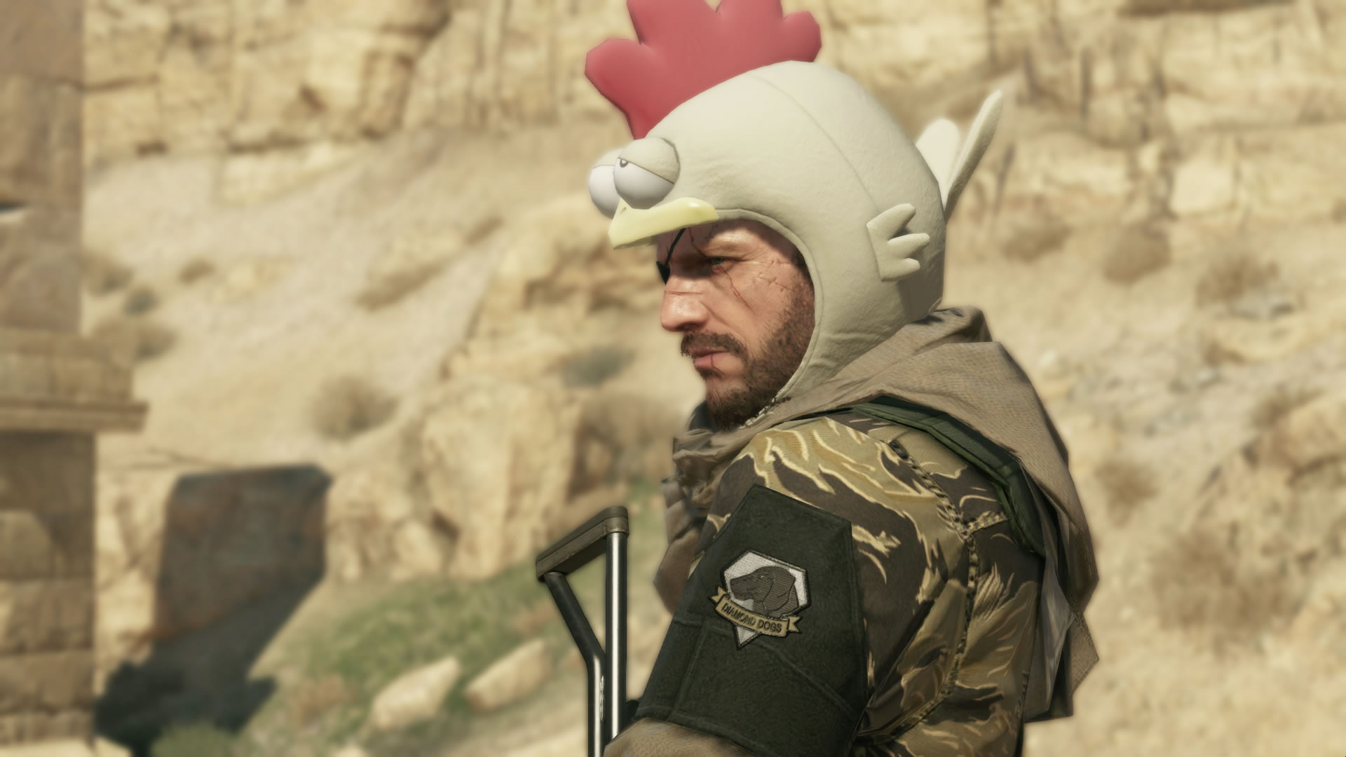 MGSV TPP : Big Boss peut devenir une poule mouille illumine