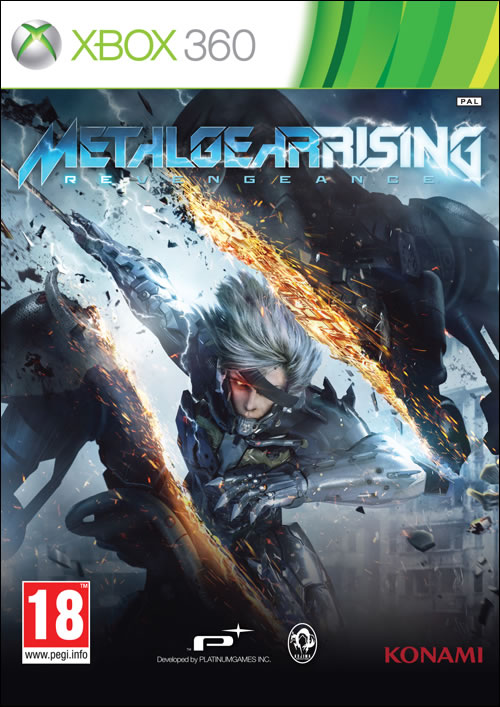 La jaquette europenne de Metal Gear Rising Revengeance - Xbox 360