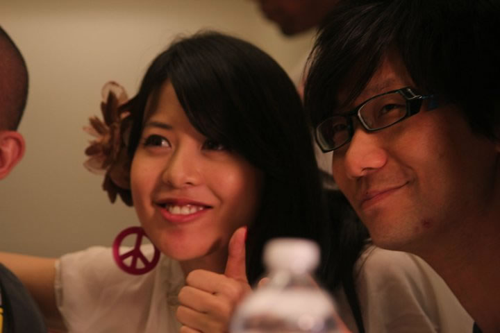 Hideo Kojima, Yumi Kikuchi et Yoji Shinkawa  la Comic Con de San Diego 2011