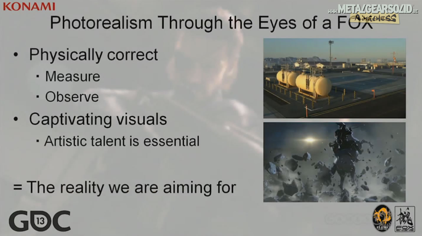 Metal Gear Solid V - Le photoralisme  travers les yeux du FOX