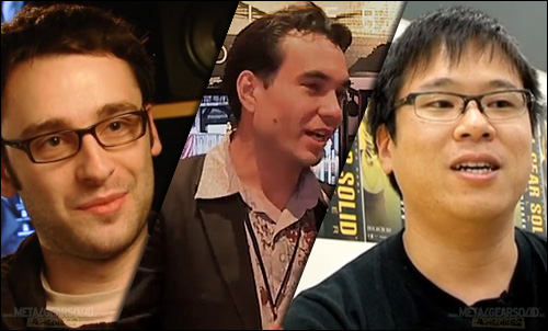 Ryan Payton, Sean Eyestone et Teppei Takehana - Kojima Productions