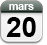 20 mars